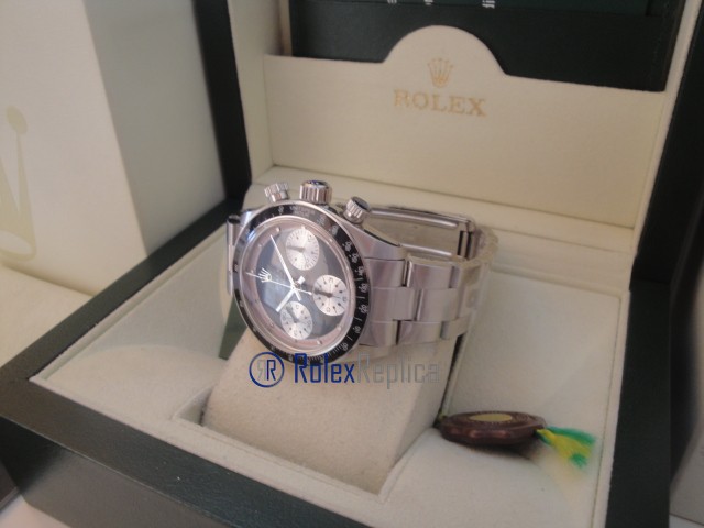 rolex replica daytona paulnewman 6245 black dial vintage orologio replica copia - immagine 4