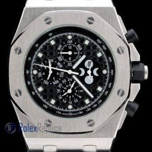 audemars piguet replica chrono offshore gp singapore 2008 strip leather imitazione copia