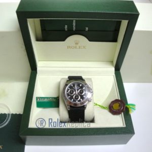 Alternative view of rolex replica daytona crono classic cordura black dial orologio replica copia imitazione