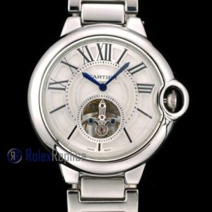 Cartier replica pasha tourbillon acciaio white dial imitazione copia