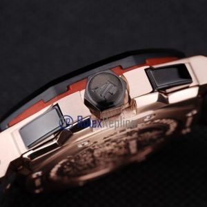 Alternative view of audemars piguet replica chrono offshore alinghi team white strip rubber imitazione copia