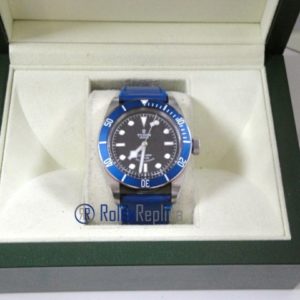 Tudor replica black bay selfwinding blue cinturino pelle orologio replica