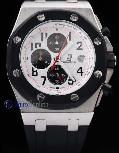 audemars piguet replica chrono offshore gommino dial panda imitazione copia - immagine 3