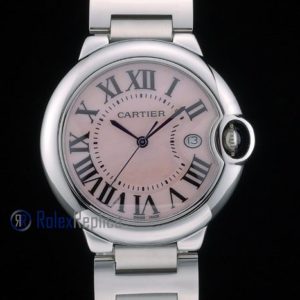Cartier replica ballon bleu acciaio rosèè roman imitazione copia