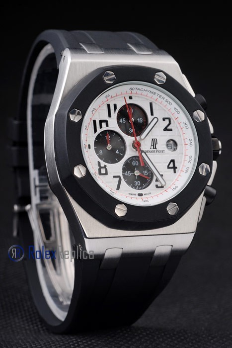 audemars piguet replica chrono offshore gommino dial panda imitazione copia - immagine 4