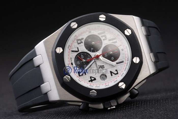 audemars piguet replica chrono offshore gommino dial panda imitazione copia - immagine 5