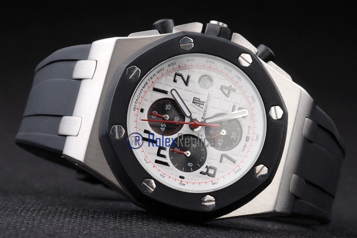 audemars piguet replica chrono offshore gommino dial panda imitazione copia - immagine 6