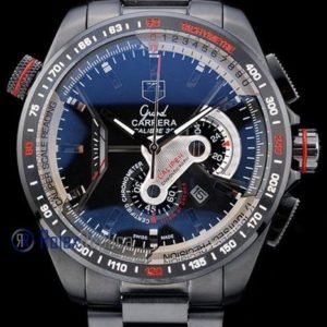 Tag-heuer replica carrera calibre 38 chrono pro-hunter pvd imitazione copia