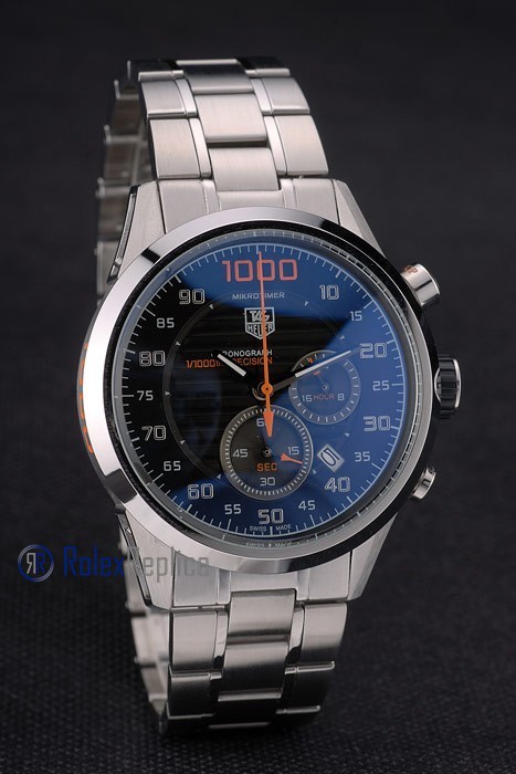 Tag-heuer replica gran carrera microtimer 1000 chrono acciaio imitazione copia - immagine 4