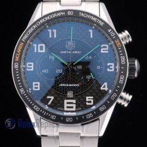 Alternative view of Tag-heuer replica gran carrera mclaren chrono acciaio imitazione copia