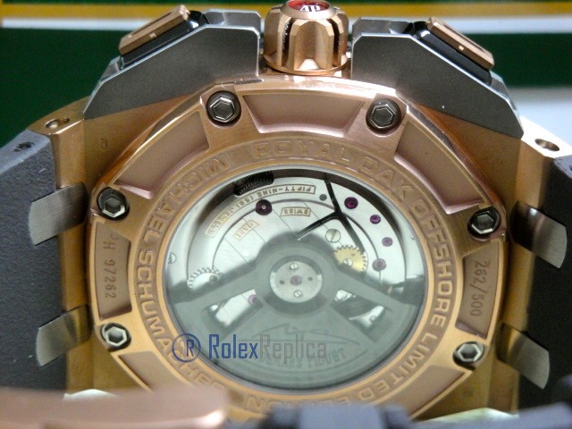 audemars piguet replica royal oak offshore michael schumacher rose gold limited edition - immagine 19