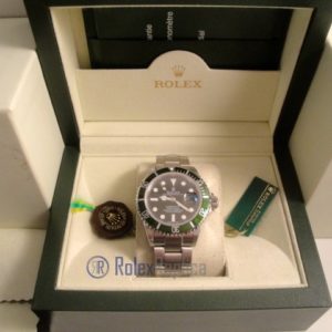 rolex replica submariner 50th anniversary ghiera verde orologio copia imitazione