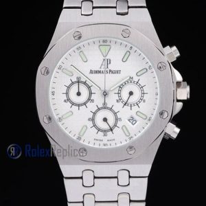 audemars piguet replica chrono offshore acciaio white dial imitazione copia