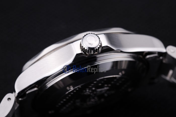 Omega replica seamaster acciaio blue bezel imitazione copia - immagine 7