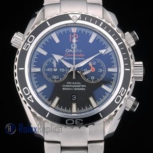 Alternative view of Omega replica seamaster co-axial chrono acciaio black imitazione copia