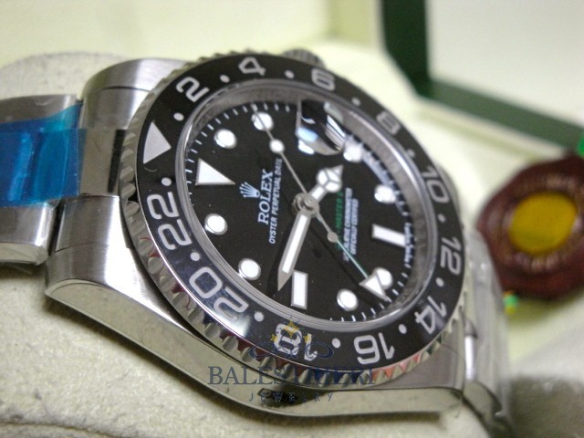rolex replica GMT master II 116710LN nero ceramica orologio replica - immagine 8