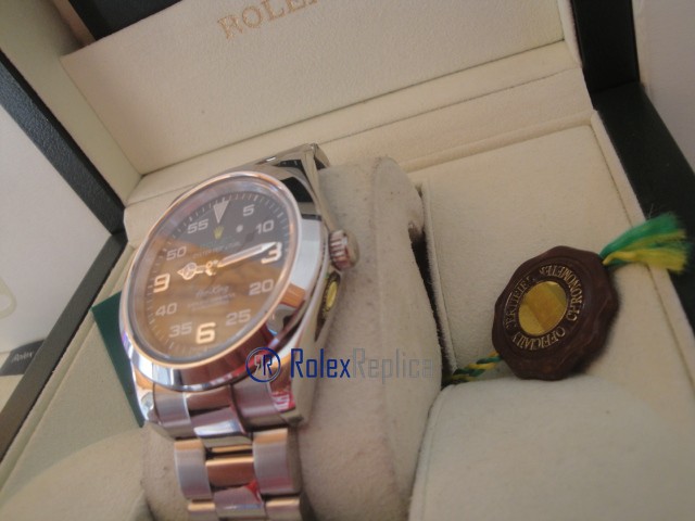 rolex replica airking new basilea black dial orologio replica copia - immagine 6