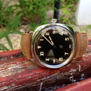 Panerai replica radiomir california strip leather imitazione copia