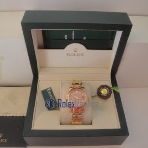 Alternative view of rolex replica pearlmaster oro giallo red yellow orologio imitazione