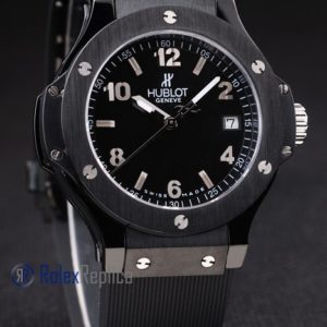 Alternative view of hublot replica big bang pro-hunter titanium ceramic black orologio copia