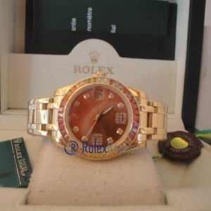 rolex replica pearlmaster oro giallo red yellow orologio imitazione
