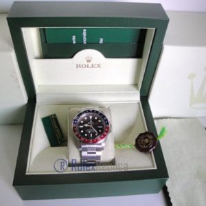 rolex replica GMT master II rosso blue vintage plexi orologio replica