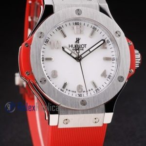 hublot replica big bang titanium white dial orange orologio copia