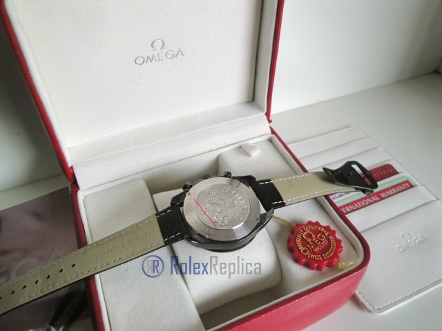 Omega replica seamaster co-axial chrono dark side of the moon white imitazione - immagine 7