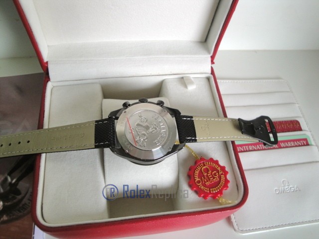 Omega replica seamaster co-axial chrono dark side of the moon white imitazione - immagine 9