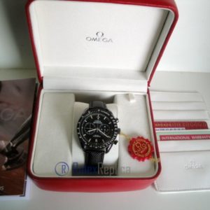 Alternative view of Omega replica seamaster co-axial chrono dark side of the moon white imitazione