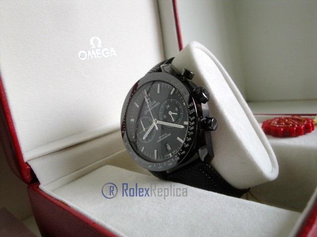 Omega replica seamaster co-axial chrono dark side of the moon white imitazione - immagine 6