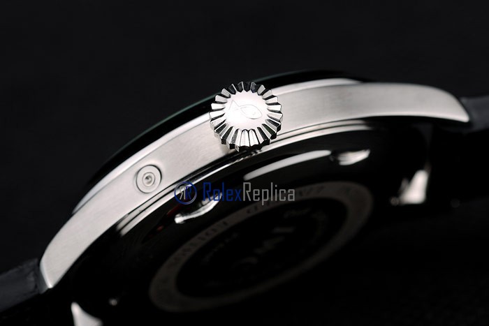 iwc replica 8 days power reserve strip leather orologio imitazione - immagine 10