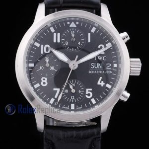 iwc replica chrono saint exupery strip leather orologio imitazione