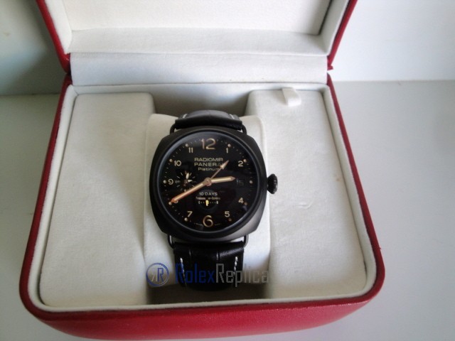 Panerai replica radiomir 10 days strip leather imitazione copia