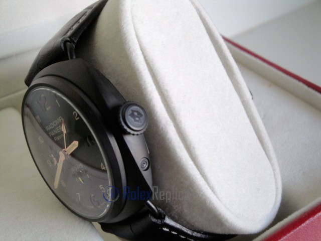 Panerai replica radiomir 10 days strip leather imitazione copia - immagine 6