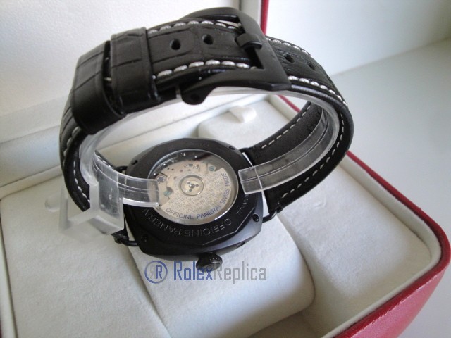Panerai replica radiomir 10 days strip leather imitazione copia - immagine 8