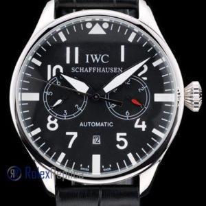 Alternative view of iwc replica 8 days power reserve black strip leather orologio imitazione