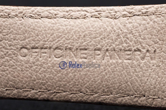 Panerai replica radiomir tourbillon acciaio cuoio black dial imitazione copia - immagine 9