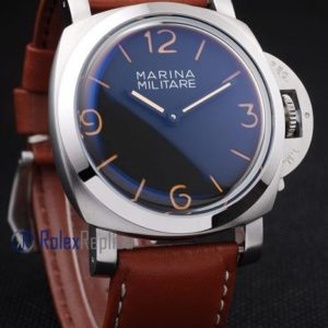 Panerai replica marina militare acciaio black dial imitazione copia