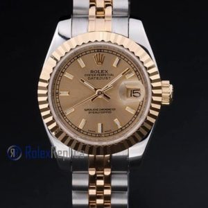 rolex replica datejust lady acciaio oro barrette orologio imitazione