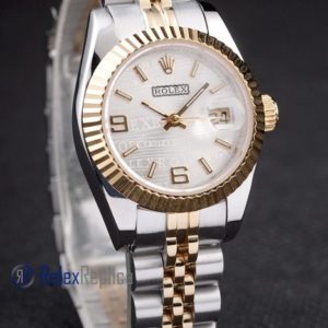 Alternative view of rolex replica datejust acciaio oro 369 centenario orologio imitazione
