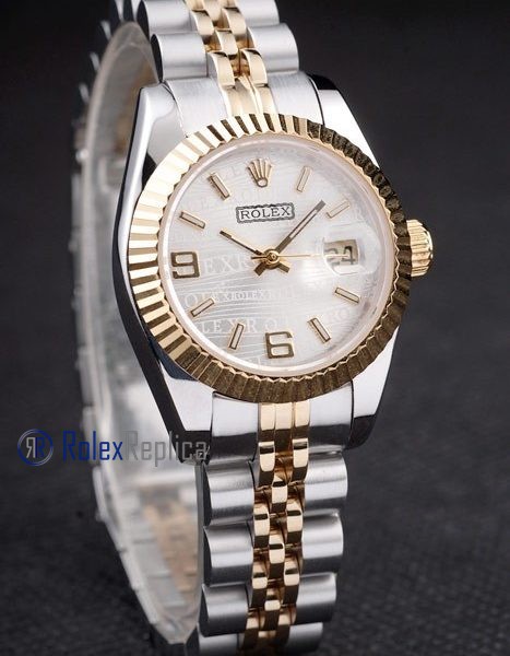 rolex replica datejust acciaio oro 369 centenario orologio imitazione - immagine 3