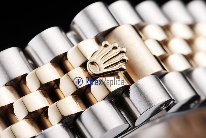 rolex replica turn-o-graph acciaio oro white imitazione orologio - immagine 7