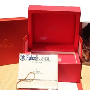 Omega replica scatola box cofanetto portaorologi completo booklet service