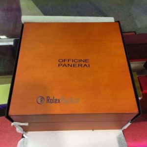 Panerai replica scatola box cofanetto portaorologi completo booklet service