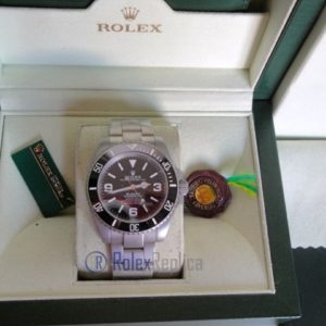 Alternative view of rolex replica submariner ceramica blaken black dial edition orologio replica copia imitazione