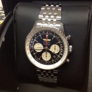 Breitling replica chrono acciaio navitimer black dial imitazione copia