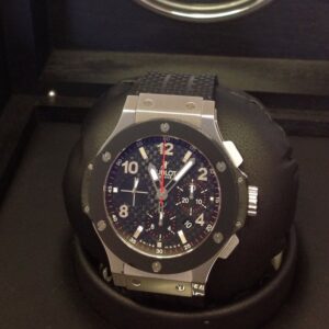 hublot replica big bang acciaio titanium ceramic strip rubber-b orologio copia