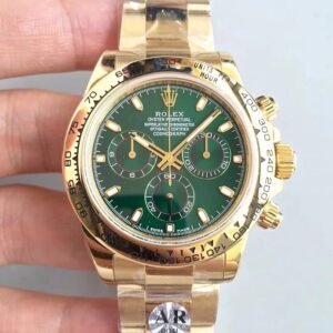 rolex replica daytona crono oro giallo green dial orologio replica copia imitazione