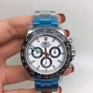 Alternative view of rolex replica daytona crono ceramichon white 2016 orologio replica copia imitazione